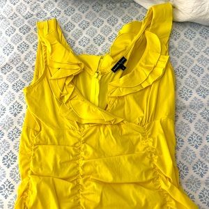 Nanette lepore yellow tank